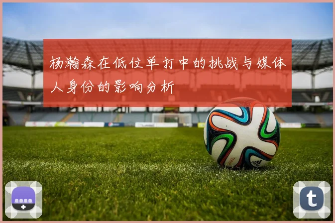 杨瀚森在低位单打中的挑战与媒体人身份的影响分析